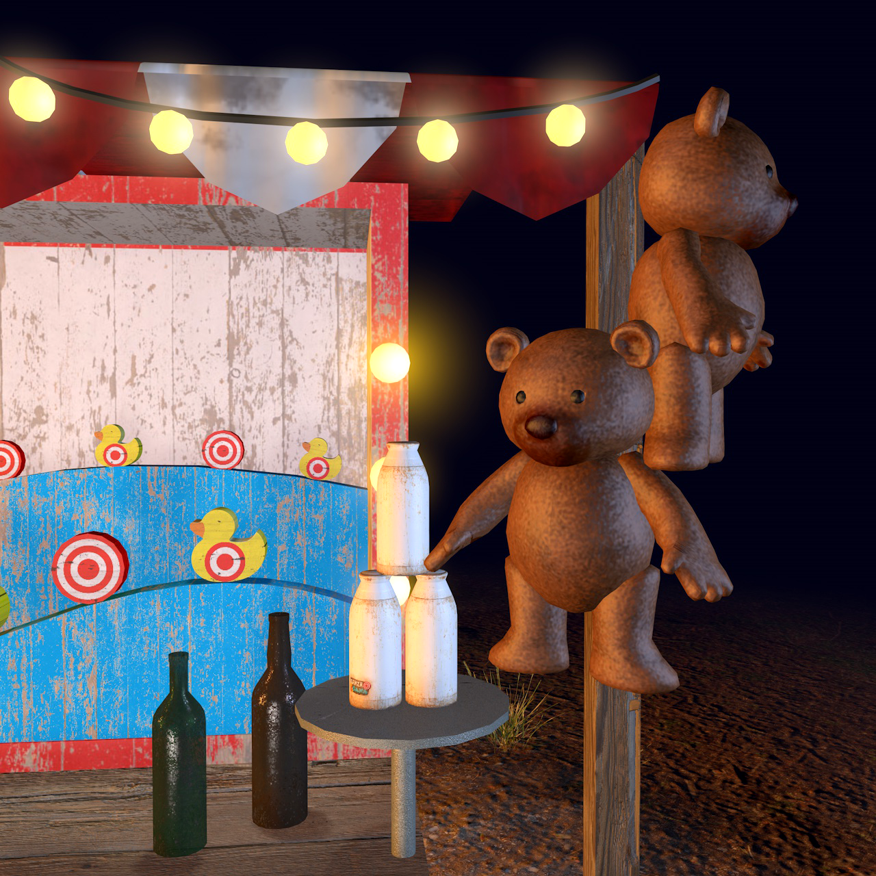 Lanza y Gana stall detail